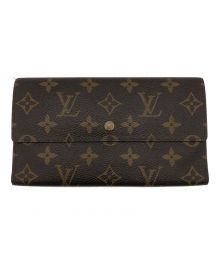 LOUIS VUITTON（ルイ ヴィトン）の古着「長財布」｜ブラウン