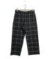 Supreme（シュプリーム）の古着「Window pane wool trouser」｜ブラック