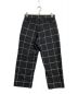 Supreme (シュプリーム) Window pane wool trouser ブラック サイズ:w30：10000円