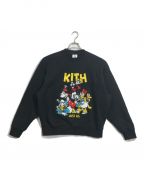 KITH×DISNEYキス×ディズニー）の古着「スウェット」｜ブラック