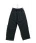 MUZE (ミューズ) SWEAT DOCKING DENIM TROUSERS ブラック サイズ:1：30000円