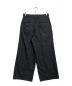 stein (シュタイン) EXTRA WIDE TROUSERS ブラック サイズ:M：28000円