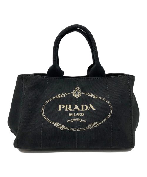 PRADA（プラダ）PRADA (プラダ) カナパ ネイビーの古着・服飾アイテム