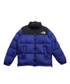 THE NORTH FACEザ ノース フェイス）の古着「ヌプシジャケット」｜ブラック×ブルー