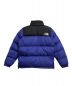 THE NORTH FACE (ザ ノース フェイス) ヌプシジャケット ブラック×ブルー サイズ:XL：20000円