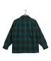 Subculture (サブカルチャー) WOOL CHECK SHIRT ブルー×グリーン サイズ:1：25000円