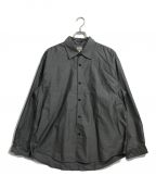 goldゴールド）の古着「SILK CHAMBRAY REGULAR SHIRT」｜グレー