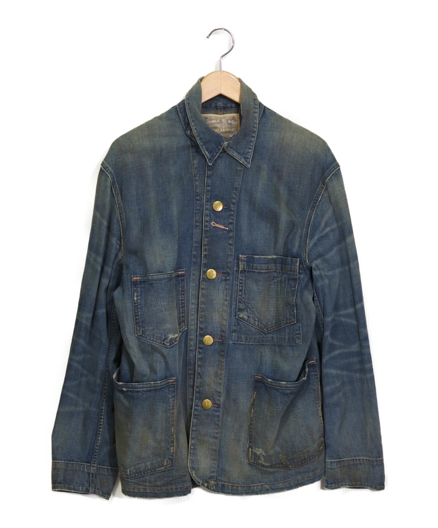 希少】RRL ALLEN WORK JACKET ドット カバーオール+