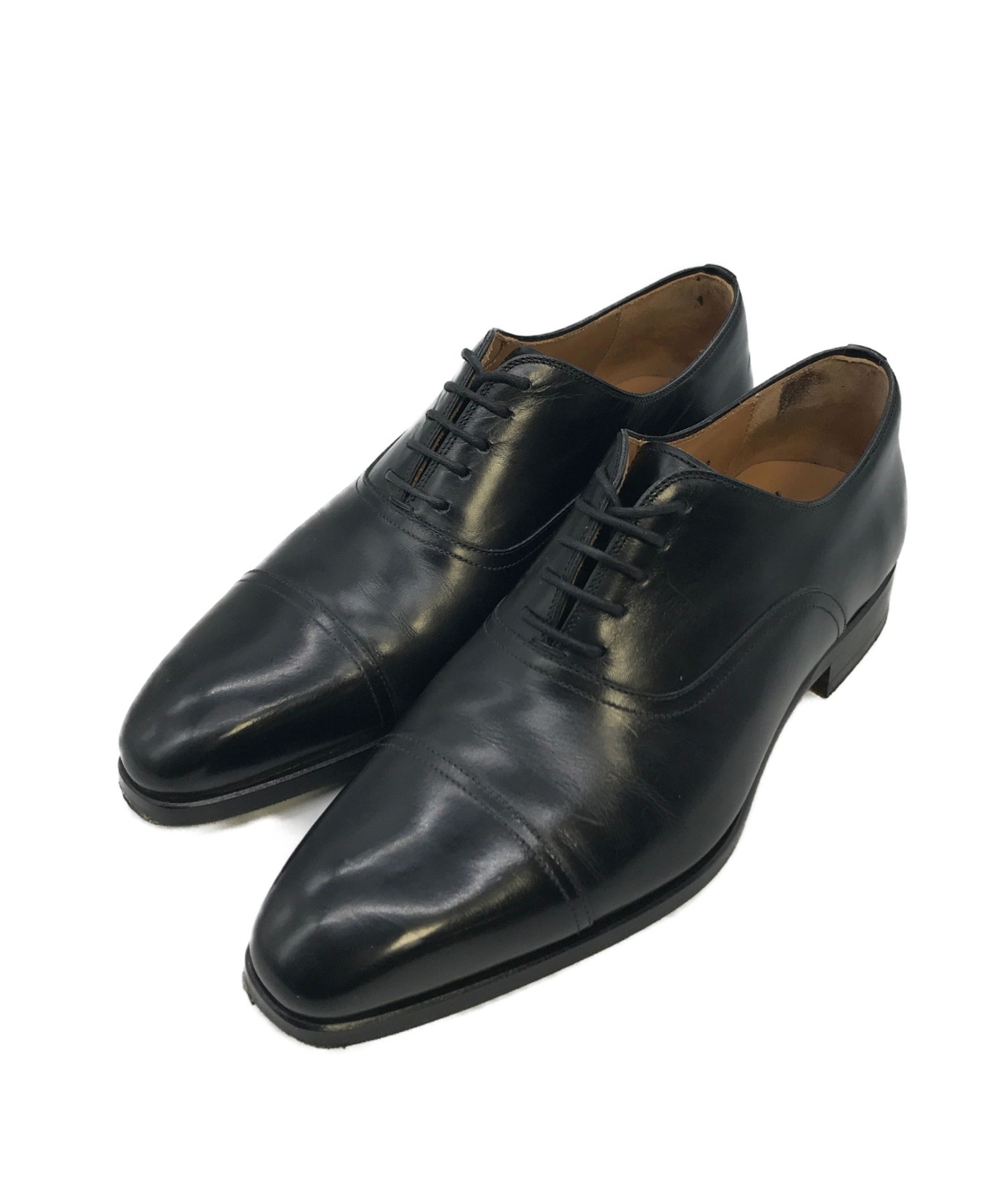 マグナーニ ストレートチップシューズ 革靴 サイズ39 - ドレス/ビジネス