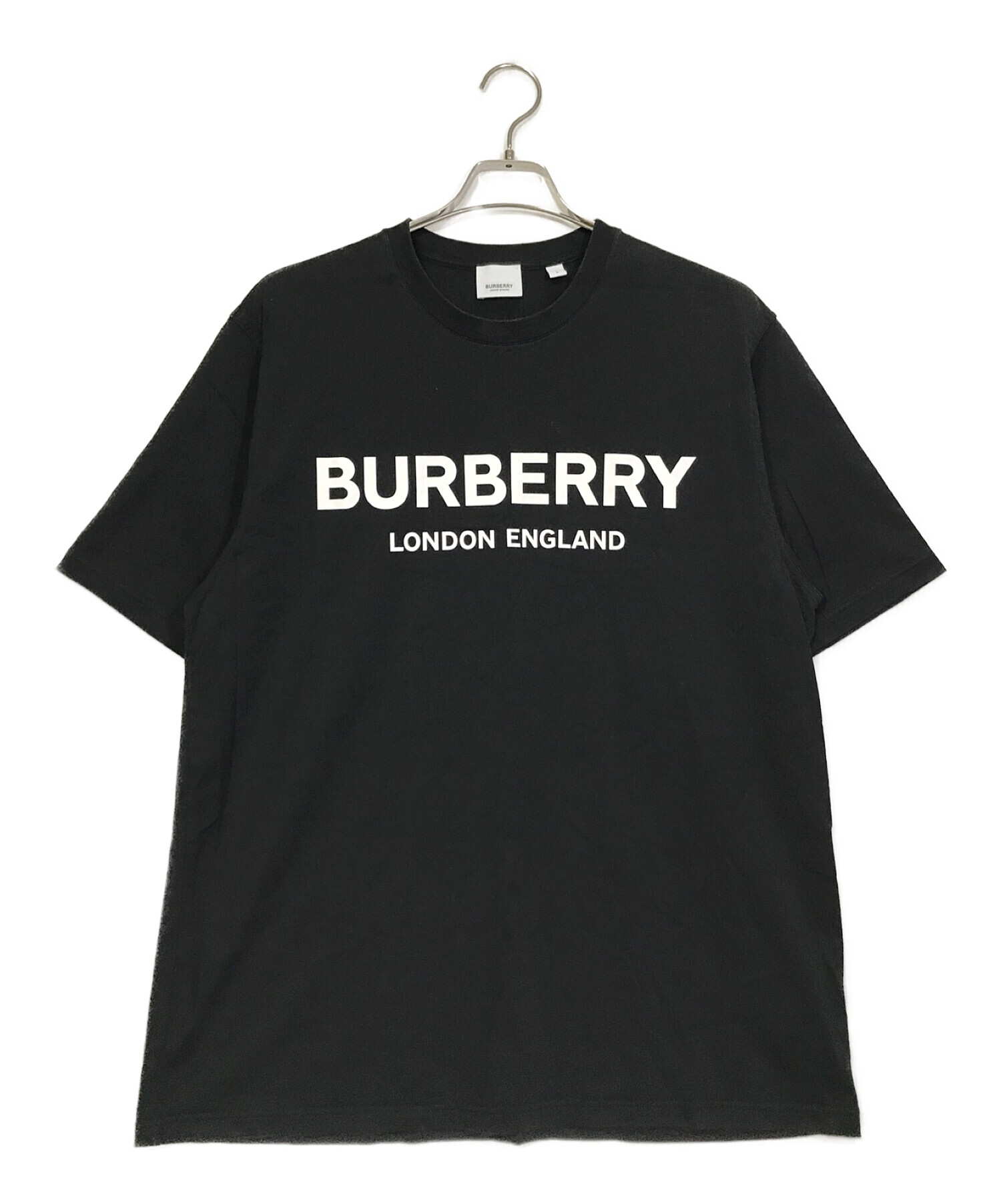 BURBERRY LONDON ENGLAND ロゴ クルーネック Tシャツ-