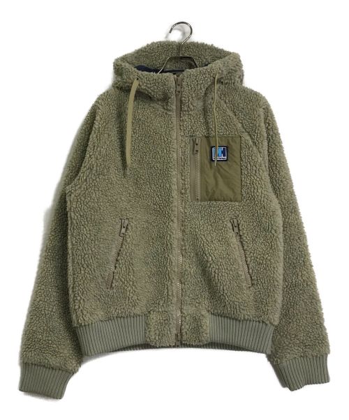 HELLY HANSEN（ヘリーハンセン）HELLY HANSEN (ヘリーハンセン) FIBERPILETHERMO Hoodie / ファイバーパイルサーモフーディ グリーン サイズ:Mの古着・服飾アイテム