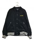 X-LARGEエクストララージ）の古着「EMBROIDERY EMBLEM CORDUROY JACKET　101213021003」｜ブラック