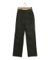 CLANE（クラネ）の古着「CHAMBRAY CORDUROY J/W STRAIGHT PANTS 11110-7092」｜グリーン