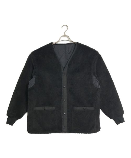 JOURNAL STANDARD（ジャーナル スタンダード）JOURNAL STANDARD (ジャーナルスタンダード) WOOL MIX BOA REVERSIBLE LINER JKT ブラック サイズ:Mの古着・服飾アイテム