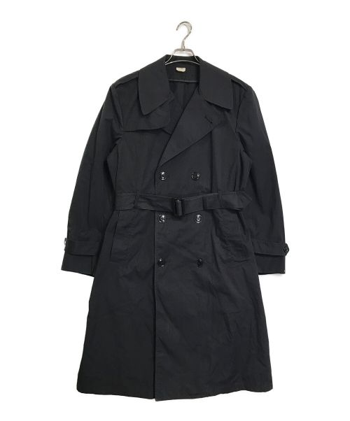 U'S NAVY（ユーエスネイビー）U'S NAVY (ユーエスネイビー) オールウェザートレンチコート ブラック サイズ:40Rの古着・服飾アイテム