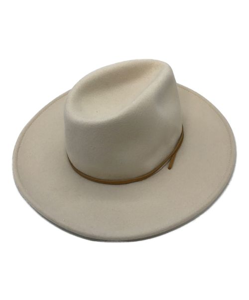 STETSON（ステットソン）STETSON (ステットソン) ウールハット アイボリー サイズ:Lの古着・服飾アイテム