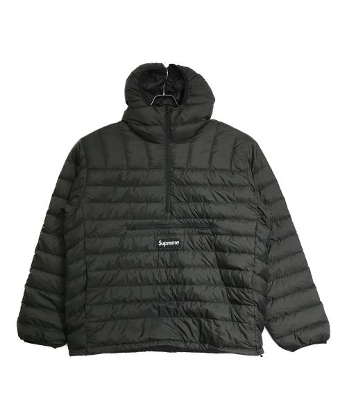 SUPREME（シュプリーム）SUPREME (シュプリーム) Micro Down Half Zip Hooded Pullover グレー サイズ:XLの古着・服飾アイテム