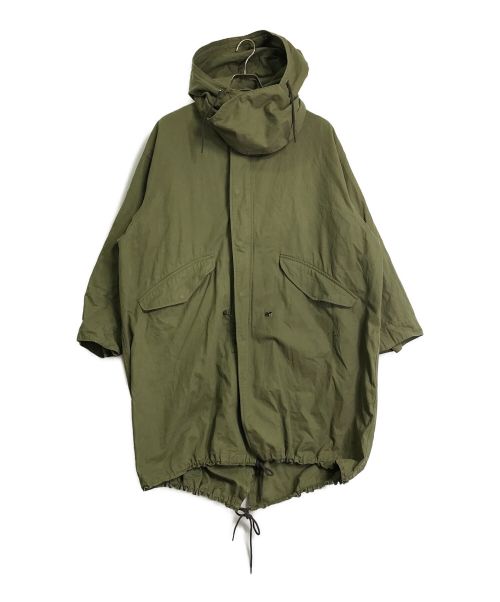 ARMY TWILL（アーミーツイル）ARMY TWILL (アーミーツイル) Fish Tail Coat オリーブ サイズ:実寸参照の古着・服飾アイテム