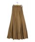 PAMEO POSE (パメオポーズ) Super Flare Maxi Skirt ブラウン サイズ:S 未使用品：4800円