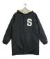 stussy（ステューシー）の古着「Champion Long Coach Jacket」｜ブラック