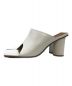 JANE SMITH (ジェーンスミス) Square Toe Sandals ホワイト サイズ:38：5000円