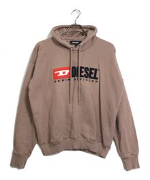 DIESEL（ディーゼル）の古着「ロゴパーカー」｜ベージュ