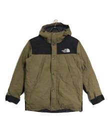 THE NORTH FACE（ザ ノース フェイス）の古着「Mountain Down Jacket / マウンテンダウンジャケット」｜ブラック×カーキ