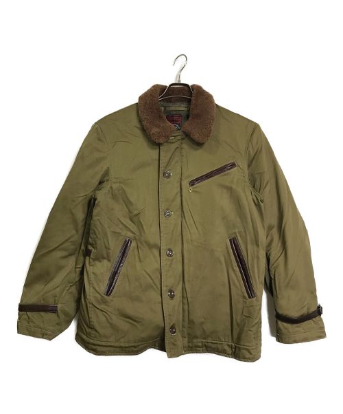 BUZZ RICKSON'S（バズリクソンズ）BUZZ RICKSON'S (バズリクソンズ) BURN STORMER JACKET/バーンストーマージャケット オリーブ サイズ:42の古着・服飾アイテム