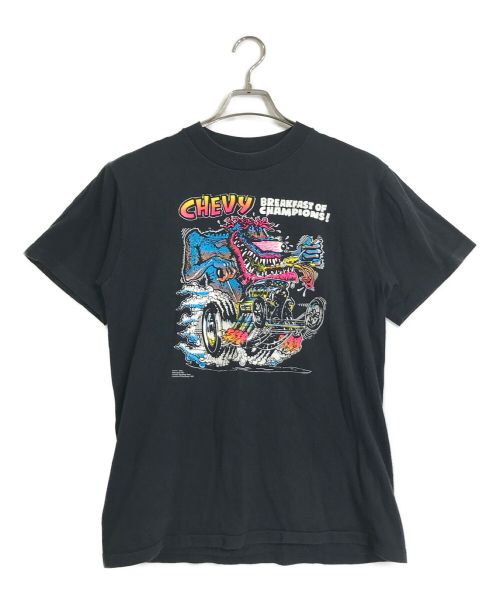 ALL SPORT（オールスポーツ）ALL SPORT (オールスポーツ) ［古着］90s Rat Fink(ラットフィンク) プリントTシャツ ブラック サイズ:Mの古着・服飾アイテム