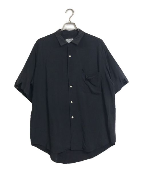 HUGO BOSS（ヒューゴ ボス）HUGO BOSS (ヒューゴ ボス) HUGO BOSS　　オープンカラーシャツ ブラック サイズ:40の古着・服飾アイテム