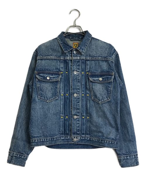 HUMAN MADE（ヒューマンメイド）HUMAN MADE (ヒューマンメイド) Storm Cowboy Denim Jacket Type1968 インディゴ サイズ:Sの古着・服飾アイテム