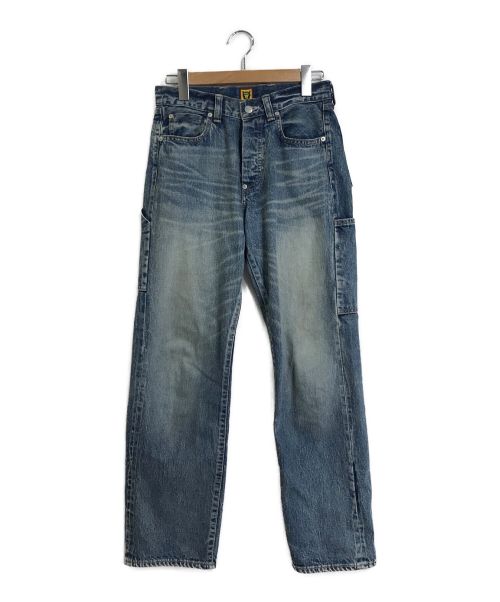 HUMAN MADE（ヒューマンメイド）HUMAN MADE (ヒューマンメイド) Storm Cowboy Denim Pants Type1968 インディゴ サイズ:28の古着・服飾アイテム