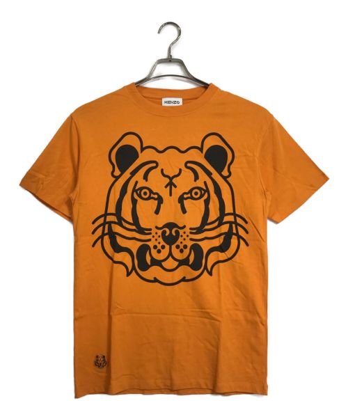 KENZO（ケンゾー）KENZO (ケンゾー) WWF タイガープリントカットソー オレンジ サイズ:XXSの古着・服飾アイテム