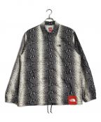 SUPREME×THE NORTH FACEシュプリーム×ザ ノース フェイス）の古着「SNAKE COACH JACKET/スネークコーチジャケット　NP11803I」｜グレー