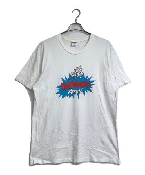 SUPREME（シュプリーム）Supreme (シュプリーム) Supreme　　プリントTシャツ ホワイト サイズ:Lの古着・服飾アイテム