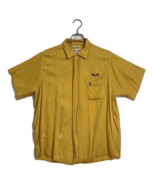 KING LOUIE（キングルイ）KING LOUIE (キングルイ) KING LOUIE　　60’sボーリングシャツ イエロー サイズ:Lの古着・服飾アイテム