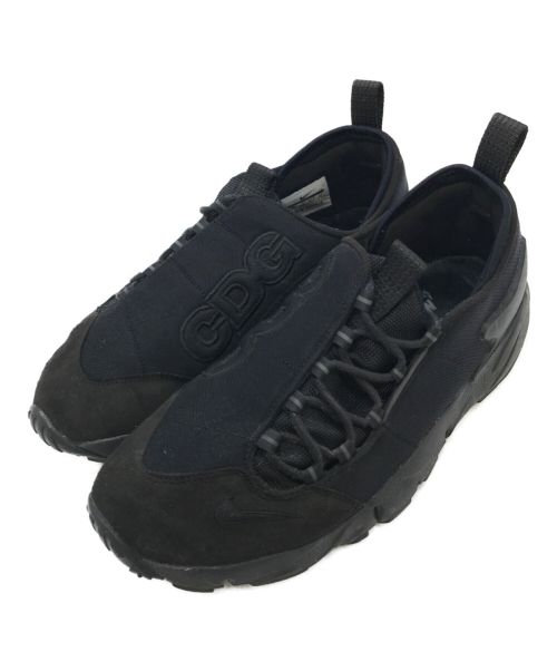 NIKE（ナイキ）NIKE (ナイキ) BLACK COMME des GARCONS (ブラック コムデギャルソン) AIR FOOTSCAPE NM BV0075-001 ブラック サイズ:27cmの古着・服飾アイテム