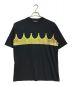 PHENOMENON（フェノメノン）の古着「CROWN TEE クラウンT プリントT　半袖　S/S ビッグT  オーバーサイズ」｜ブラック