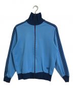 adidasアディダス）の古着「［古着］70s デサント製 トラックジャケット」｜ブルー