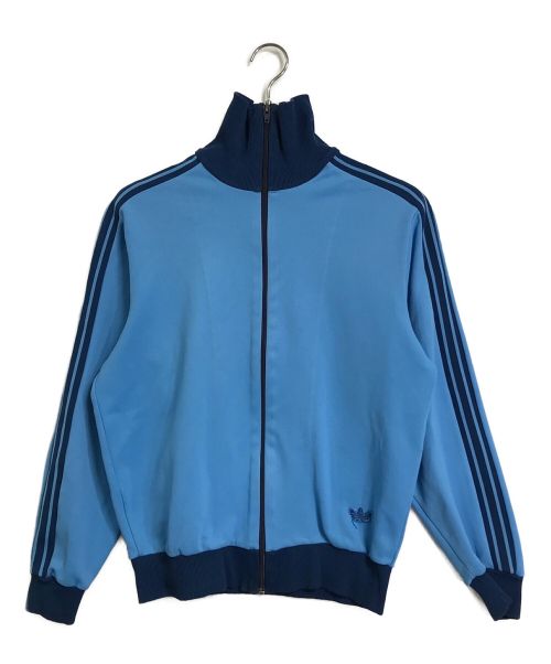 adidas（アディダス）adidas (アディダス) ［古着］70s デサント製 トラックジャケット ブルー サイズ:Sの古着・服飾アイテム