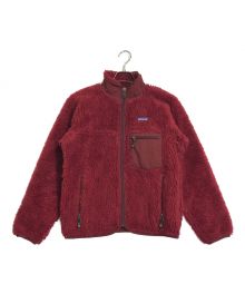 Patagonia（パタゴニア）の古着「クラシックレトロカーディガン　ボアフリースジャケット　23024F　バーガンディ/ボアジャケット/」｜レッド