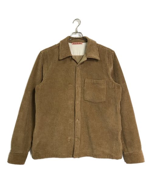 Acne studios（アクネ ストゥディオス）Acne studios (アクネストゥディオス) CAMEL BROWN CORDUROY JACKET ベージュ サイズ:52の古着・服飾アイテム