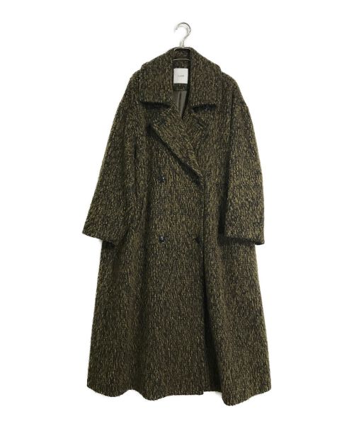 CLANE（クラネ）CLANE (クラネ) MIX SHAGGY LADY COAT / ミックスシャギーレディーコート グリーン サイズ:Mの古着・服飾アイテム