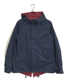 FRED PERRY（フレッドペリー）の古着「Reversible Mods Parka」｜ネイビー×ボルドー