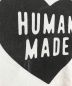 中古・古着 HUMAN MADE (ヒューマンメイド) ハートビックロゴTEE Tシャツ　半袖　S/Sカットソー ホワイト サイズ:S：5000円