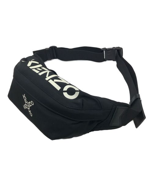 KENZO（ケンゾー）KENZO (ケンゾー) Belt Bag / ベルトバッグ ブラック サイズ:実寸参照の古着・服飾アイテム