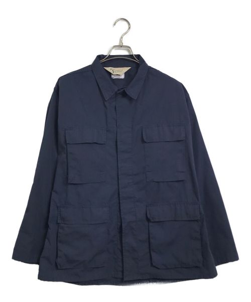 Combat Cloth（コンバット クロス）Combat Cloth (コンバット クロス) BDU JACKET ミリタリージャケット ネイビー サイズ:Mの古着・服飾アイテム