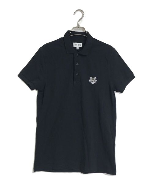 KENZO（ケンゾー）KENZO (ケンゾー) KENZO　　FIT TIGER CREST POLO/ポロシャツ　F755PO0014BA ブラック サイズ:XSの古着・服飾アイテム