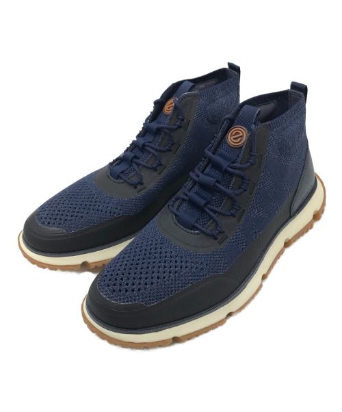 COLE HAAN（コールハーン）COLE HAAN (コールハーン) 4.ゼログランド スティッチライトブーツ ネイビー サイズ:9　1/2の古着・服飾アイテム