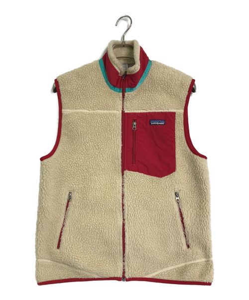 Patagonia（パタゴニア）Patagonia (パタゴニア) CLASSIC RETRO-X VEST レッド サイズ:Mの古着・服飾アイテム